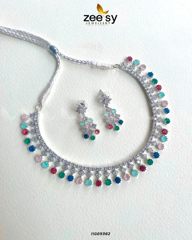 vintage emerald necklace-NECKLACE-0856