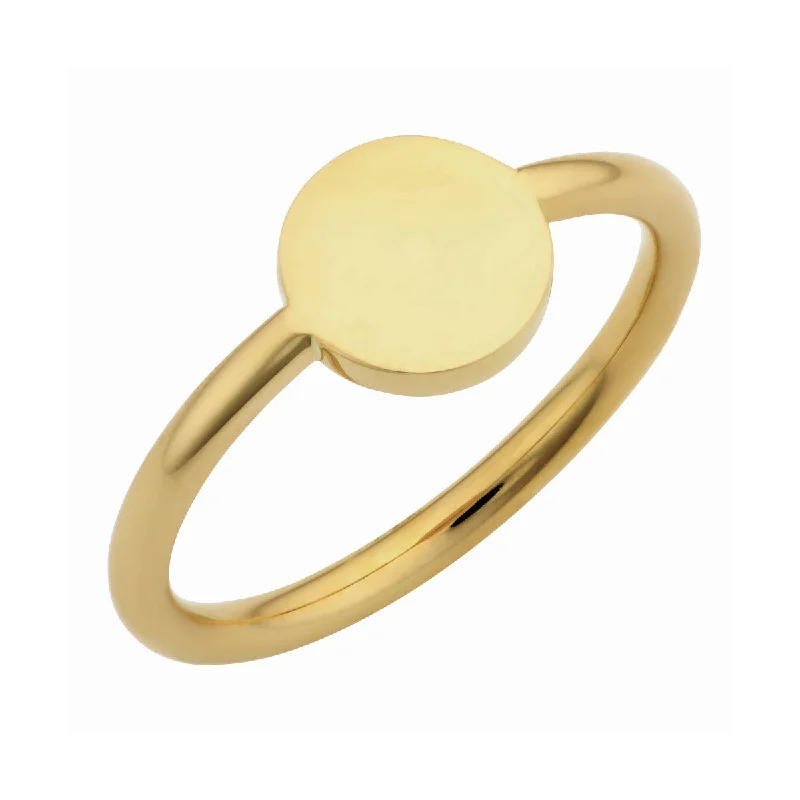 lavish silver ring-10KT Yellow Gold Fashion Ring