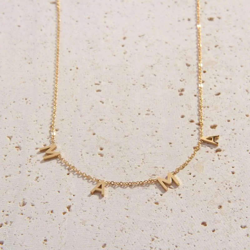 solid silver necklace-Cielo Necklace