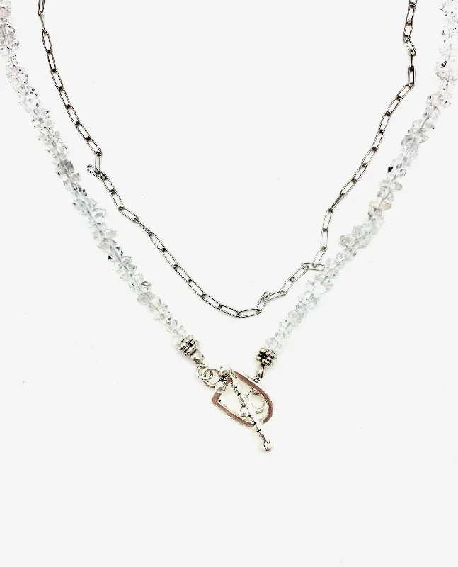 braided love necklace-Gatsby Necklace Set