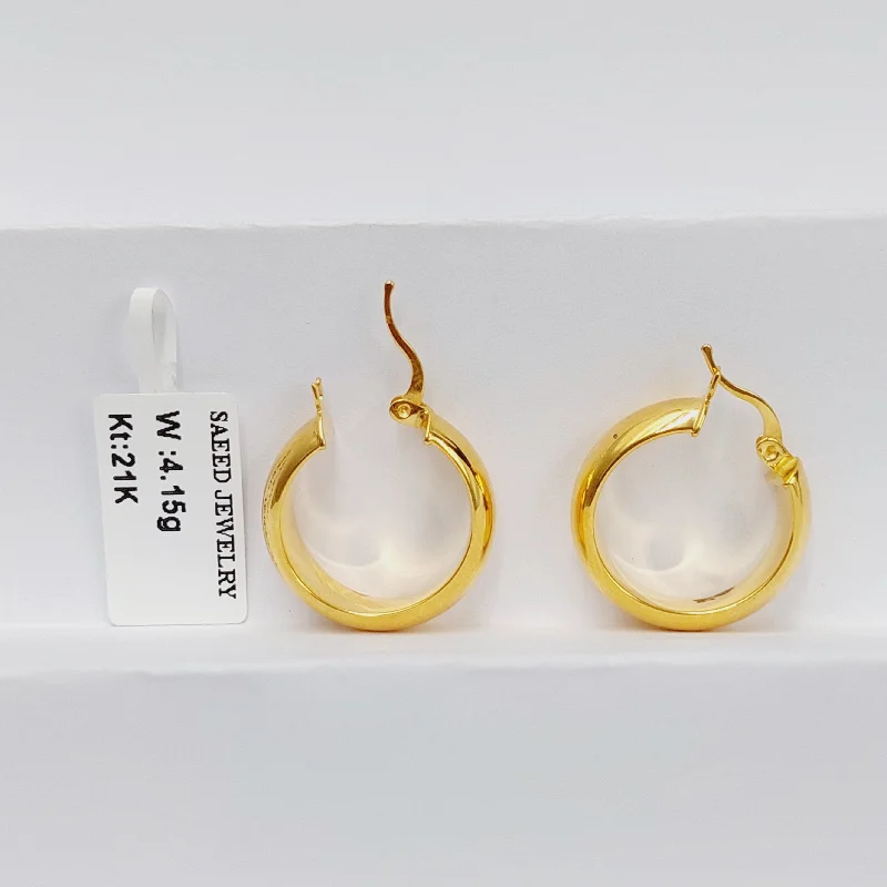 steel hoop earrings-Hoop Earrings