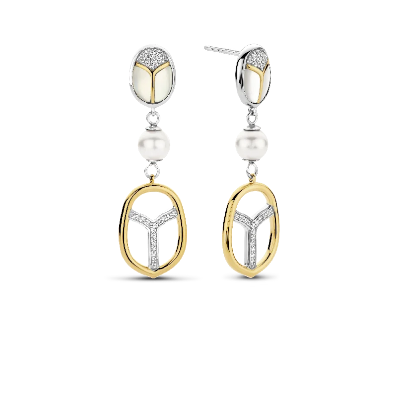 rover fluorite earrings-TI SENTO Earrings 7995MW